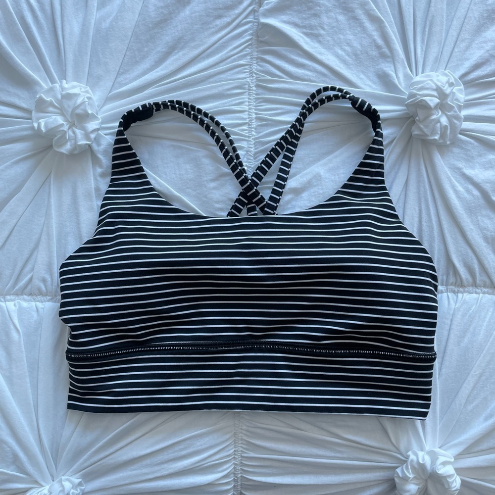 Lululemon energy long line sports bra